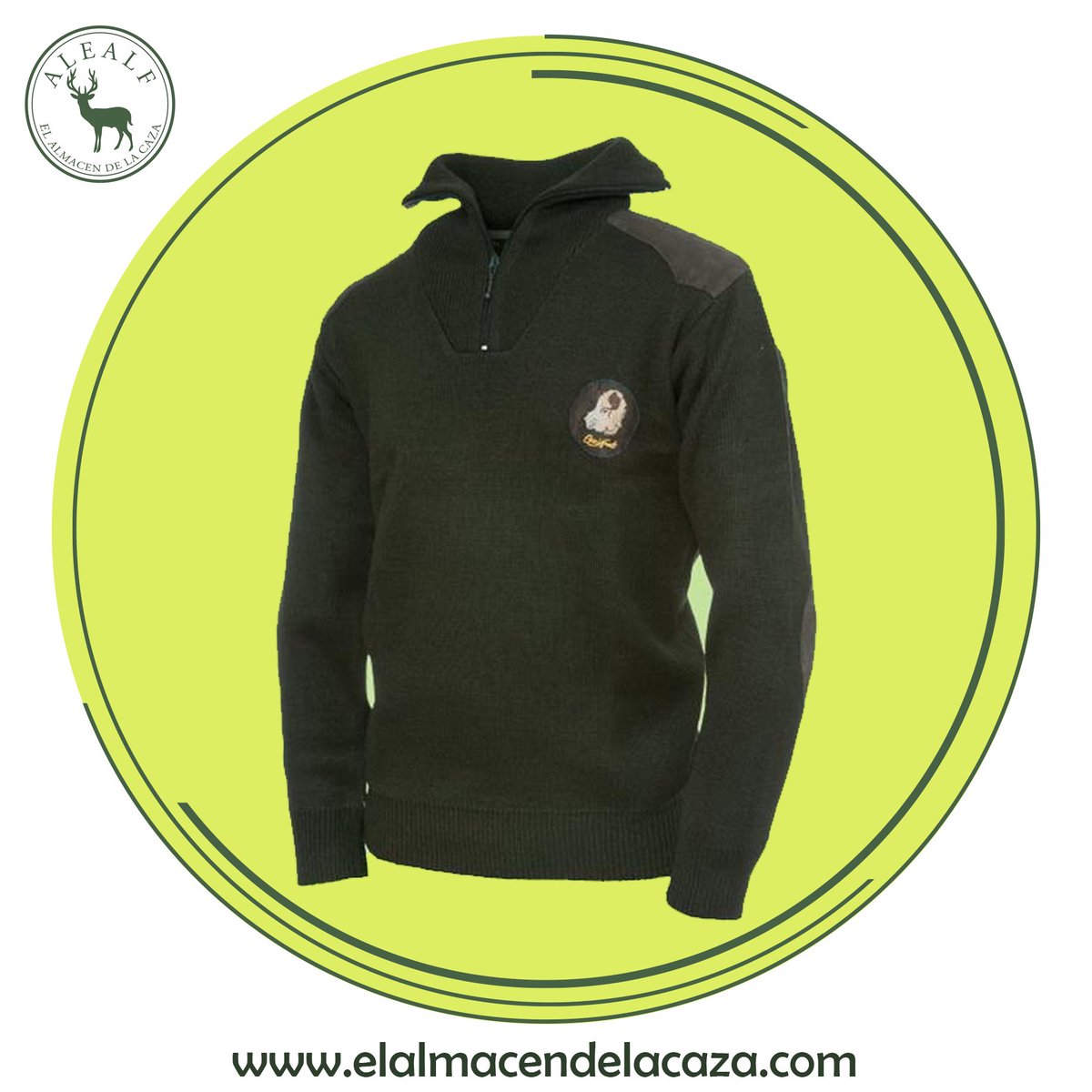 alealf2013's tweet photo. Jersey con cremallera en el cuello. Prenda imprescindible para el campo. Más información en https://t.co/b27J97ENBy https://t.co/MGGOQizx92