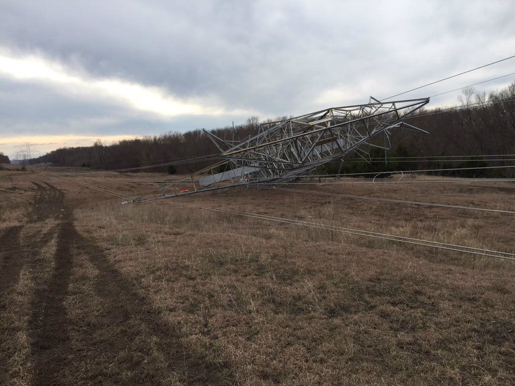 Saturday's Blue Ridge tornado has a new damage rating. Now an EF1