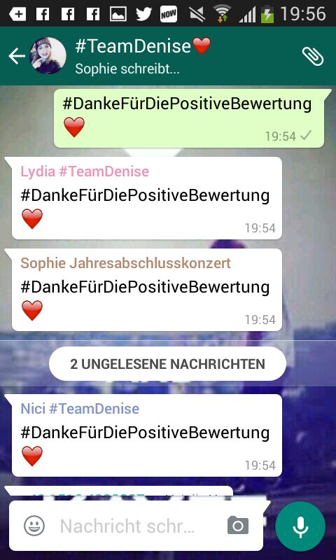 kayefDenise's tweet photo. Ihr seid GEIL 😍❤ #mindLesscrew https://t.co/1vYslyeLB1