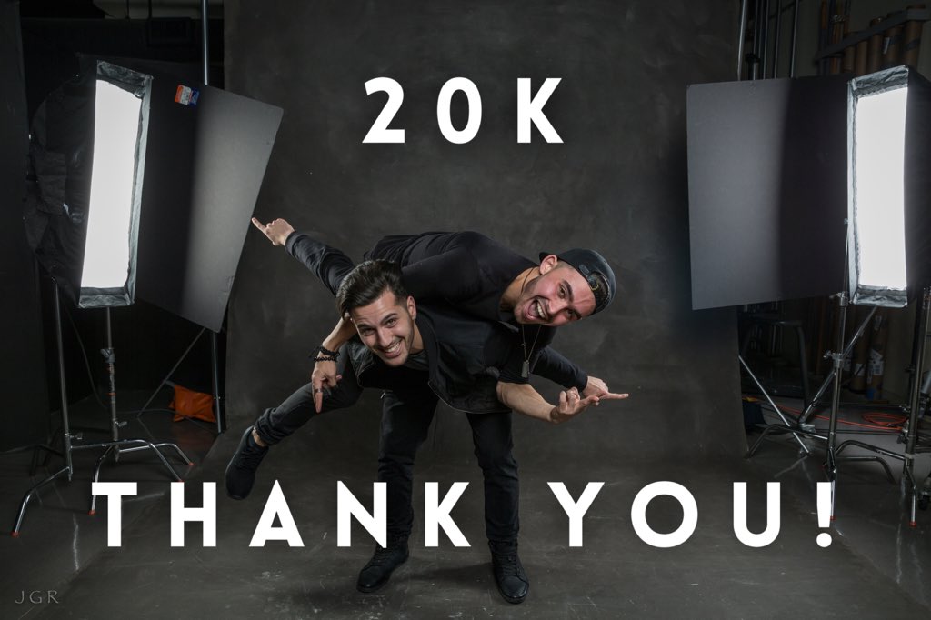ONEDUOMusic's tweet photo. WE HIT 20,000 INSTAGRAM FOLLOWERS TODAY!! Thank you! We❤️you!! https://t.co/30OkjpLoDW
