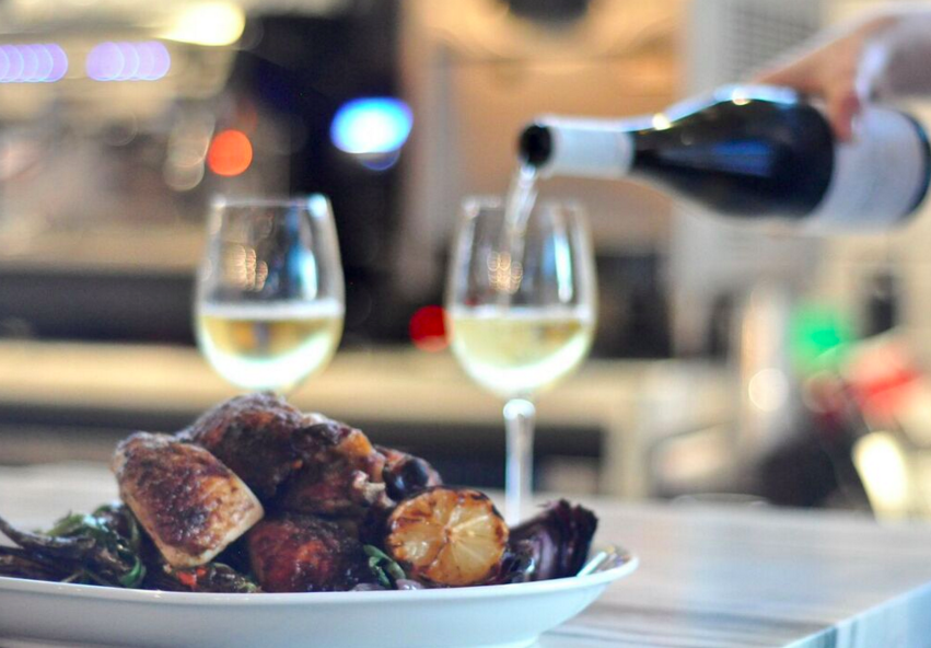 $36 chicken #dinner + a bottle of house red or white wine for $28 = the perfect recipe for a Tuesday night!