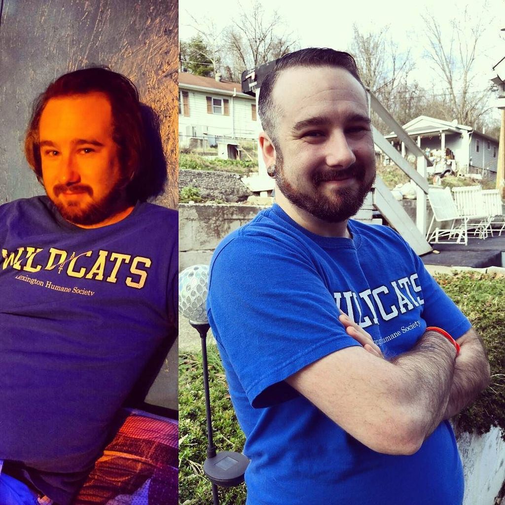 Fae_Lynne's tweet image. Eddie got a hair cut! Before, and after.  #imnotsureifilikeit #illgetusedtoit ift.tt/1moA9AZ