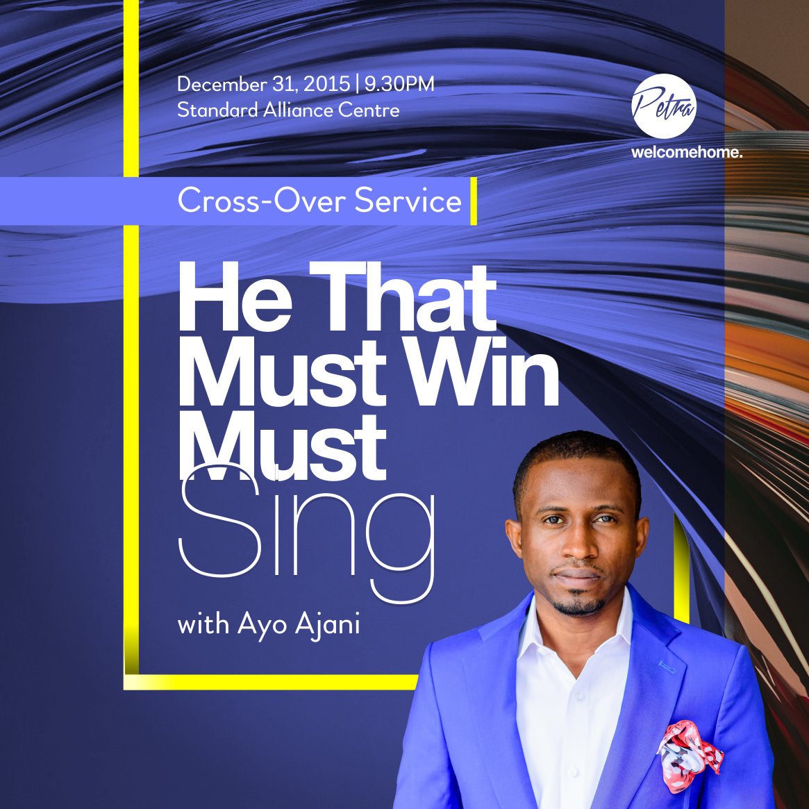 petraccglobal's tweet photo. Join @pastorayoajani for a night of praise, teaching and prophecy as we press into what God has for us in 2016. https://t.co/piDVWE1D9K