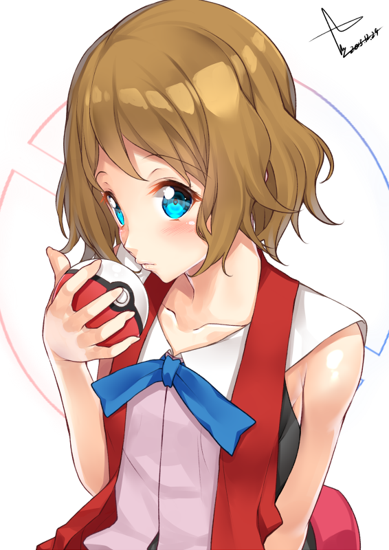 ヤッペン 一日一枚イラスト６７枚目 ポケモンのセレナ 描きました T Co D1fhp3rcx2 Twitter