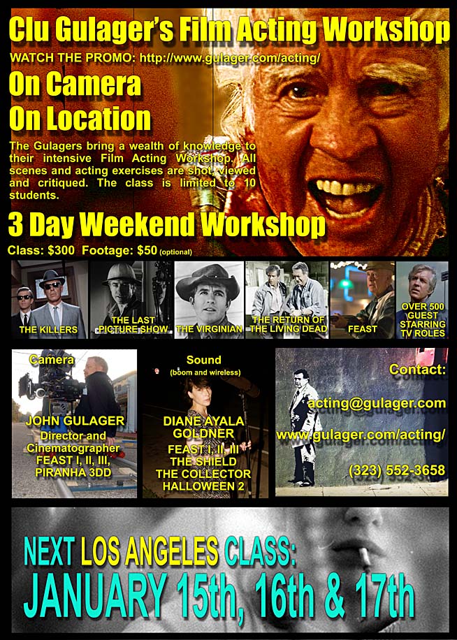 Clu Gulager Acting tweet media