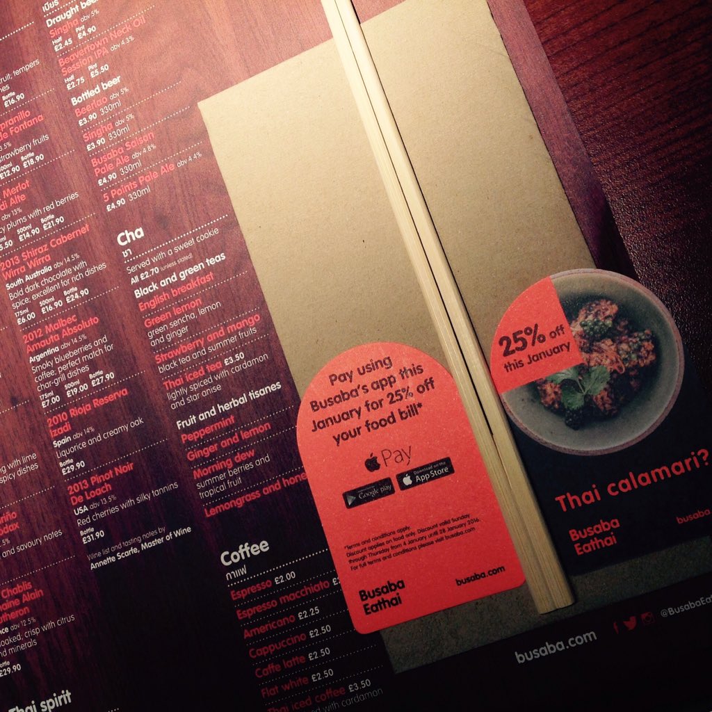 6days to go. Get ready for busaba madness. 25% off. See you soon in #Busaba #Shoreditch
