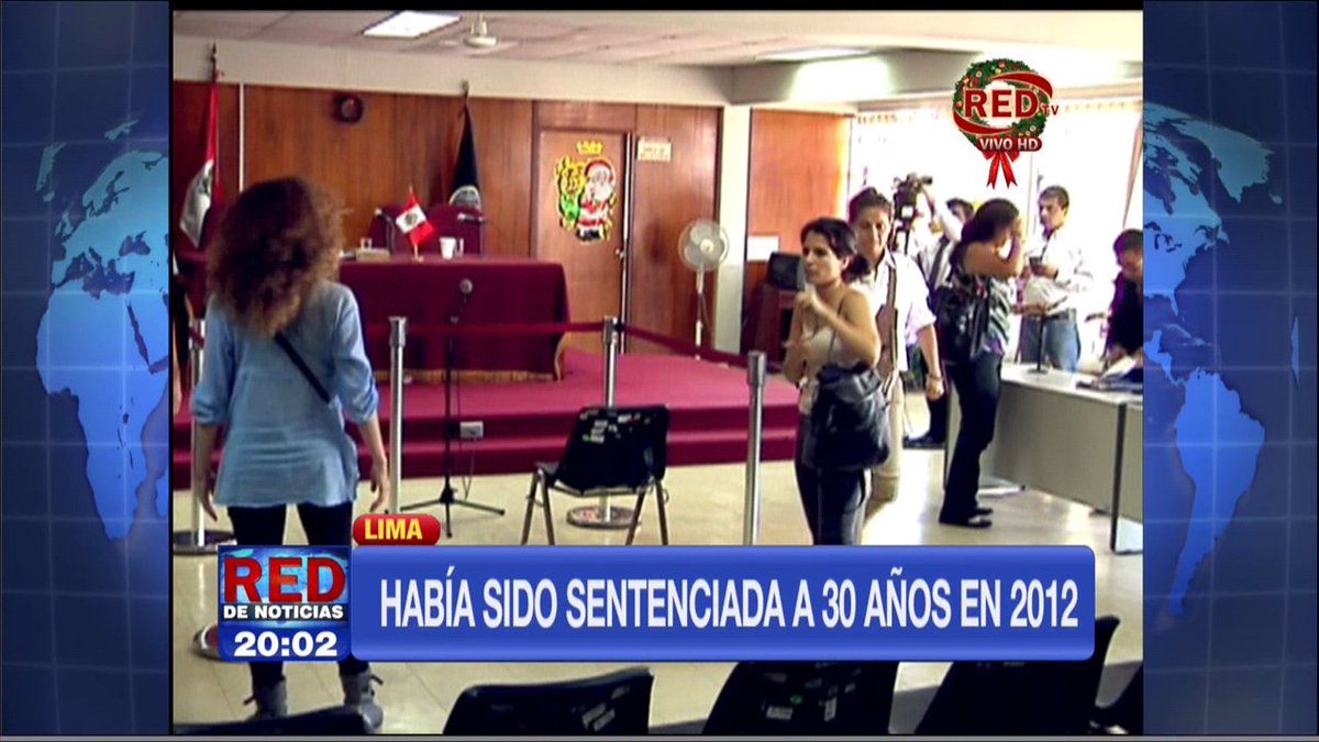 RedTVpe's tweet photo. [#ENVIVO] Absolvieron a #EvaBracamonte por el crimen de #MyriamFefer #REDdeNoticias por @RedTVpe https://t.co/rXKvr5OXwn