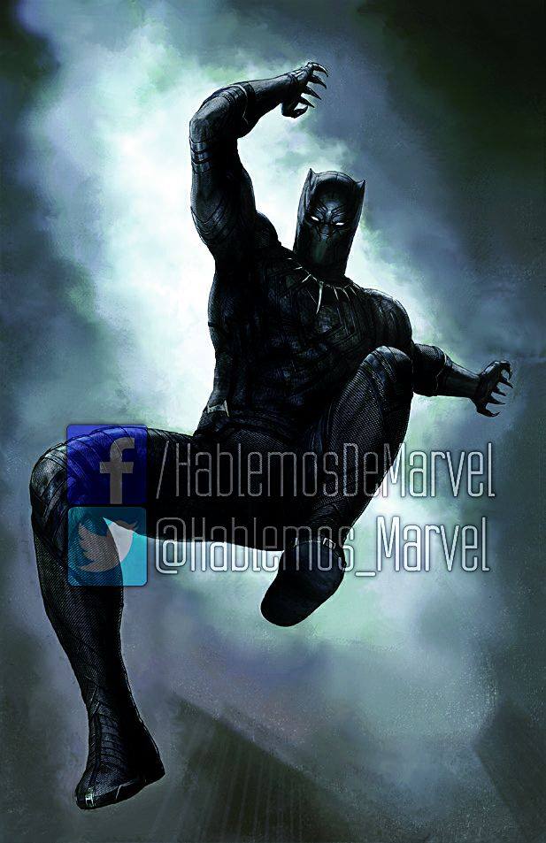 WeAreWakanda's tweet image. New Black Panther Promo Art From “Captain America: Civil War" bit.ly/1QW3joC #movies #marvel #comics #mcu