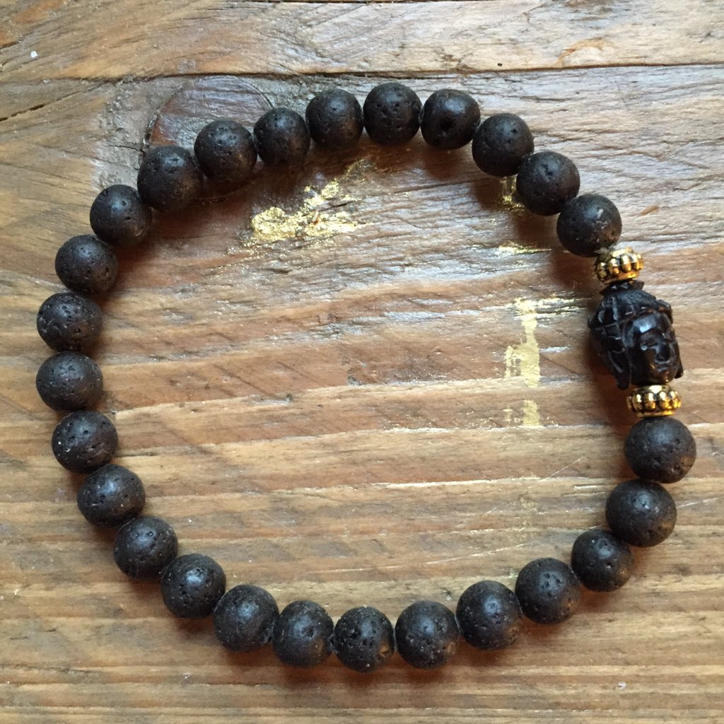 AziBiiBizA's tweet photo. #lava#buddha#bracelet https://t.co/rjddIgFBhB