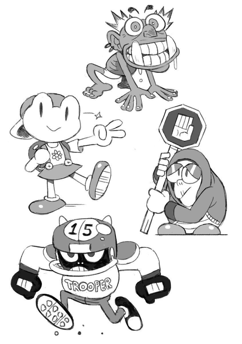 Two of my fav pages from the sketchbook ( https://t.co/8iDxBVcXQG ) 