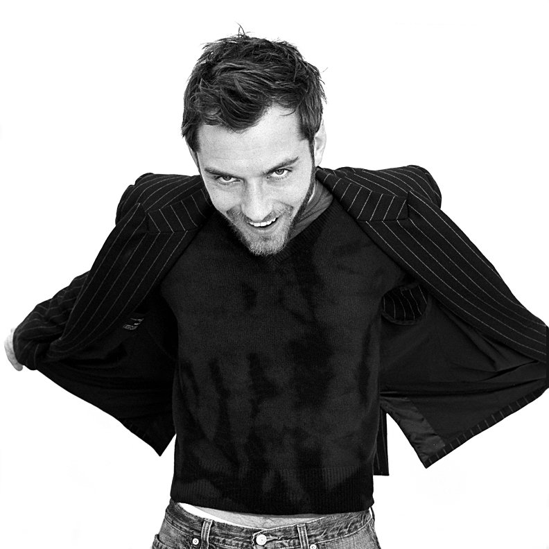 Happy 43rd birthday to Jude Law!  Taken from my book DEGREES; which is now 10 years old!  Time is never a friend. 