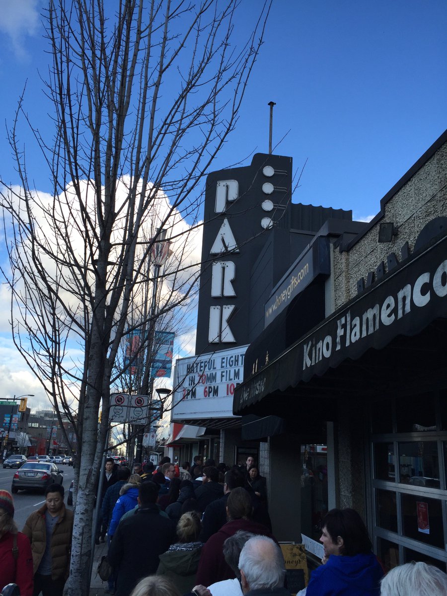 gmitford's tweet photo. Dragging Dara to see The Hateful 8!! https://t.co/aXt6grOHJY