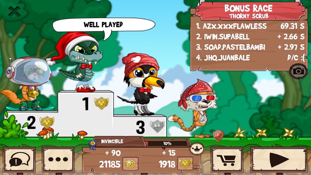 xxxfIawIess's tweet photo. Having a blast @ #funrun2 #Supabell #PastelBambi #juanbale https://t.co/lbQL6HRXP5