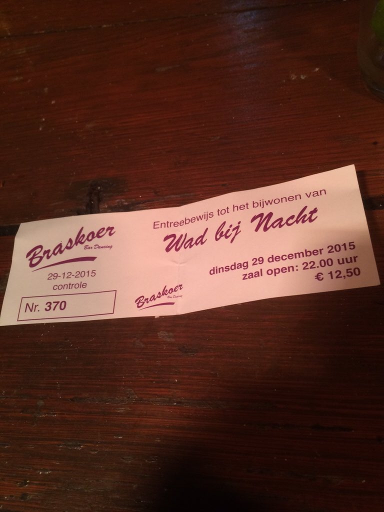 De enige echte supergroep van vaderlandse bodem staat op punt van beginnen: Wad Bij Nacht #braskoer #terschelling