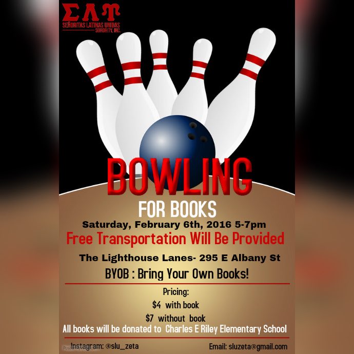 SLU_Zeta's tweet photo. For further questions or to RSVP email us at sluzeta@gmail.com! 💃🏽🎳 https://t.co/1wM6EvGL6P