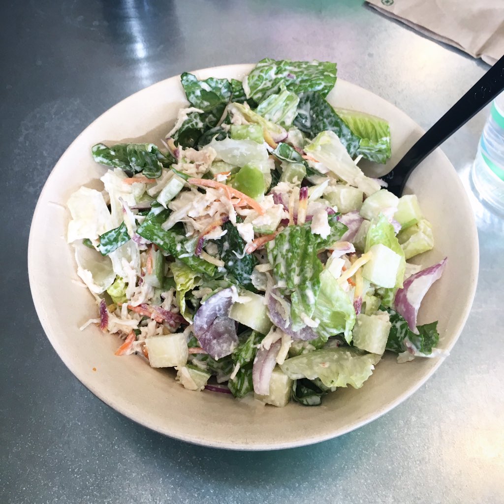 CCPlamp's tweet image. My favorite lunch! #madgreens