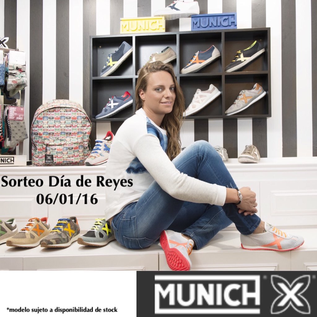 JenniferPareja's tweet photo. ¿Quieres unas Munich de regalo de Reyes? Entre todos mis seguidores que hagan RT se sortearan unas ¡PARTICIPA!💪🏽😍 https://t.co/sUsUfPwIhG