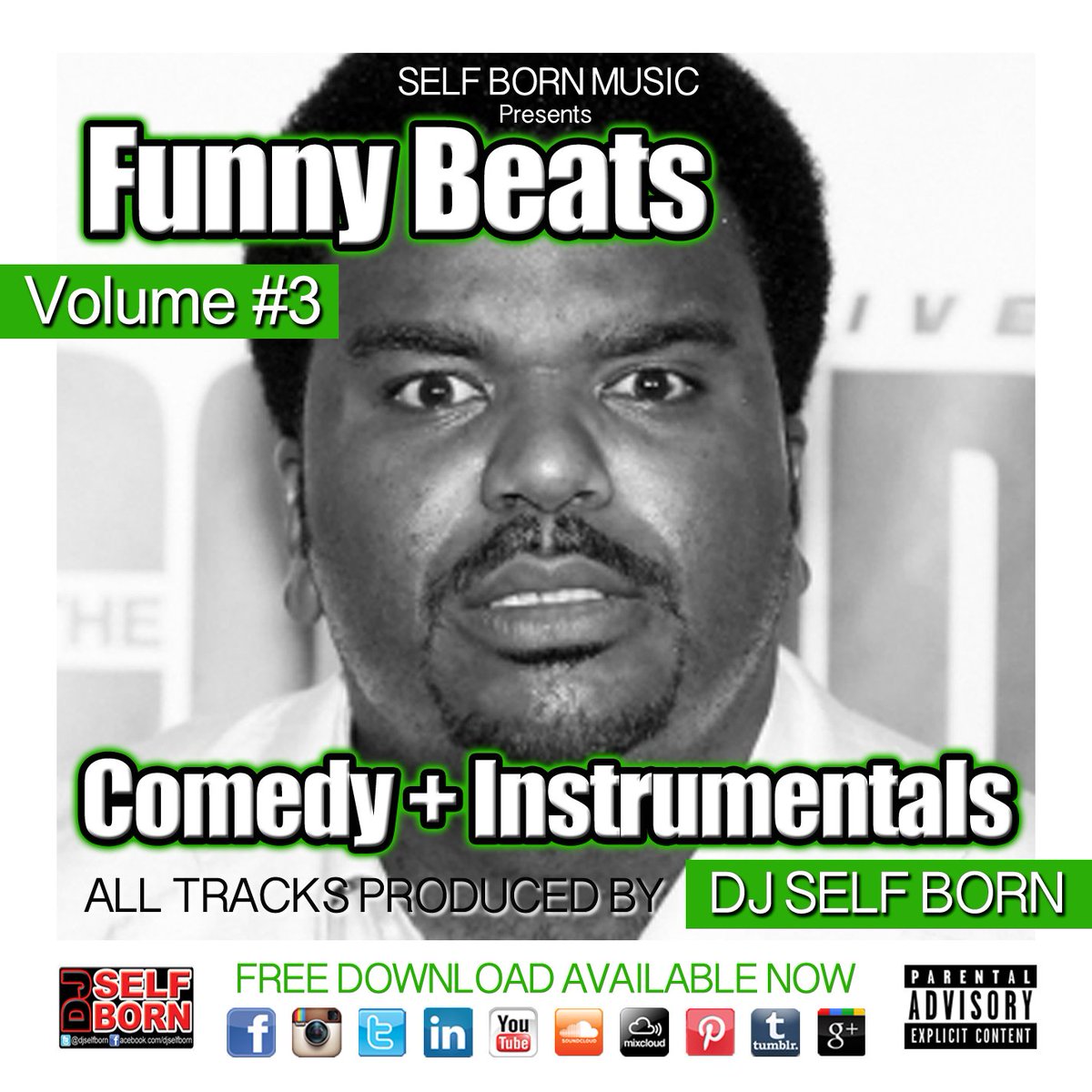 Wanna laugh &amp; hear some dope beats? Check out <a href="/MrCraigRobinson/">Craig Robinson</a> featured on bit.ly/1TofNTu FUNNY BEATS VOL 3