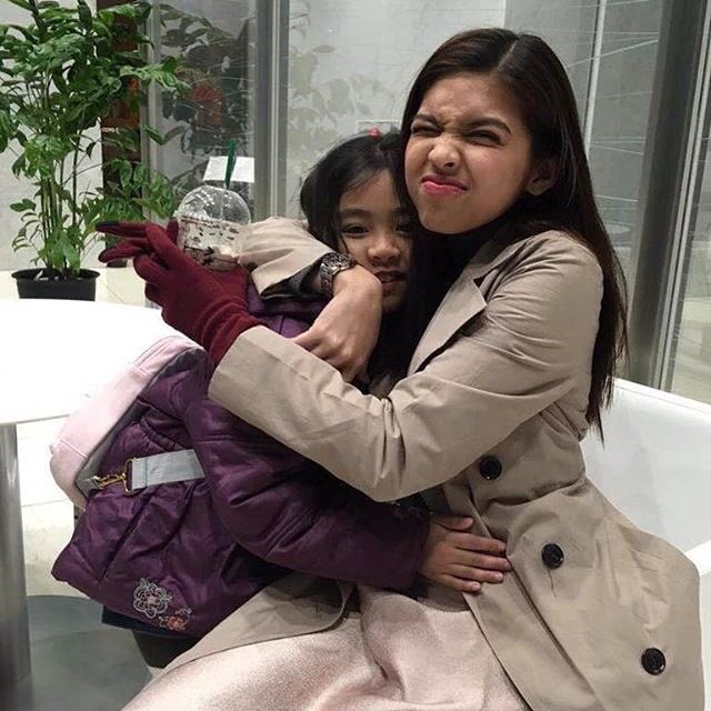 MAINEnatics_BTS's tweet image. Cute Menggay with a cute little girl! 

© | @mainedcm 
#ALDUBMemoriesOf2015