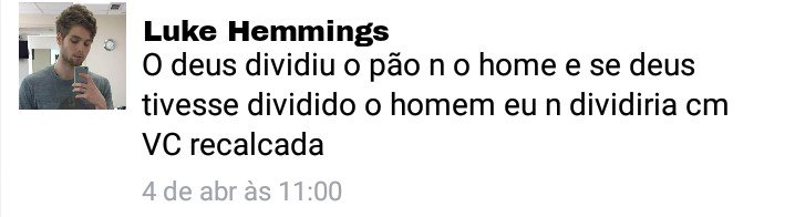 conversas5ssos's tweet photo. luke nao shippa malum https://t.co/NNtp8rjlMI
