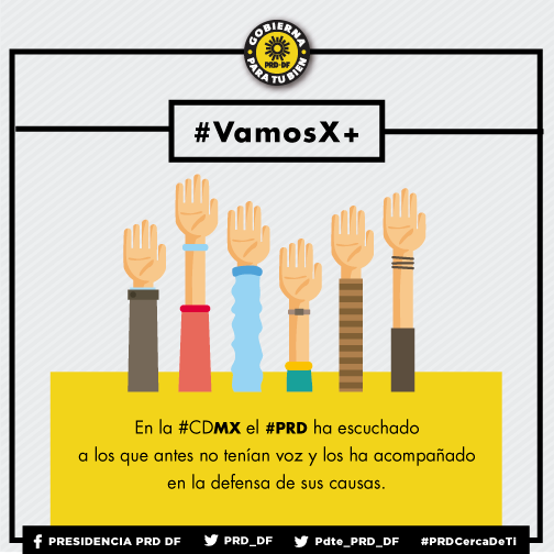 Presidencia PRD D.F. tweet media