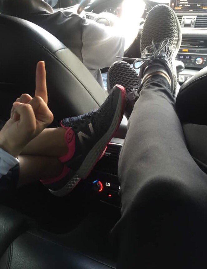 angie_angelaaa's tweet photo. Chauffeured all day, even used him as a footstool as he drove us 😂👑 #femdom #footslave #findom @RTpig @FemdomDaily https://t.co/0PCkIks628