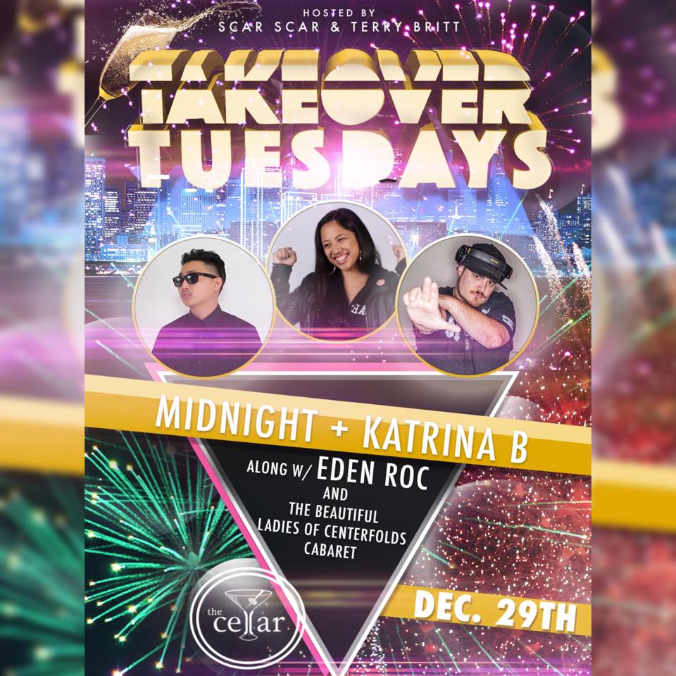 CellarSF's tweet photo. The #Takeover is back #CellarSF TONIGHT! @DJMidnightSF @MightyKatrinaB
Guest List: https://t.co/wBCgeuBHRA https://t.co/thW4rmek9A