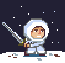 MikeWice's tweet image. Fluffy furry parka warrior for @Pixel_Dailies #wintercoat #pixel #pixelart #pixel_dailies