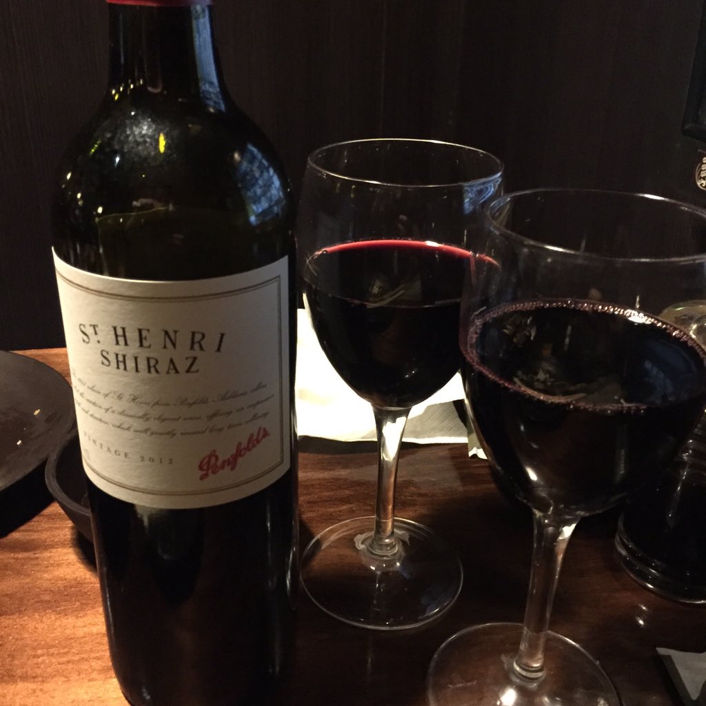 Great wine with great dinner at #wagaya