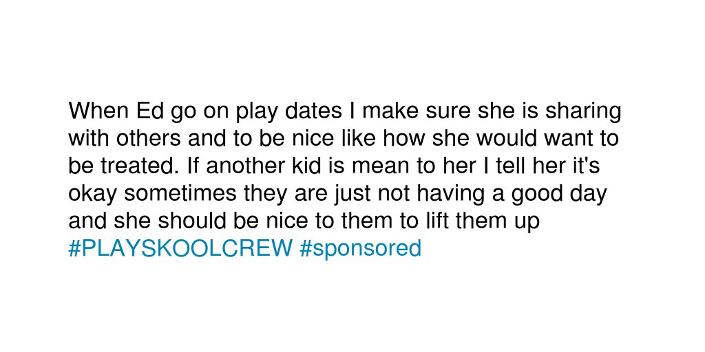 Lindseycberry's tweet photo. How are you teaching your little one to play with others? #PLAYSKOOLCREW #sponsored https://t.co/3zzZl2syRE