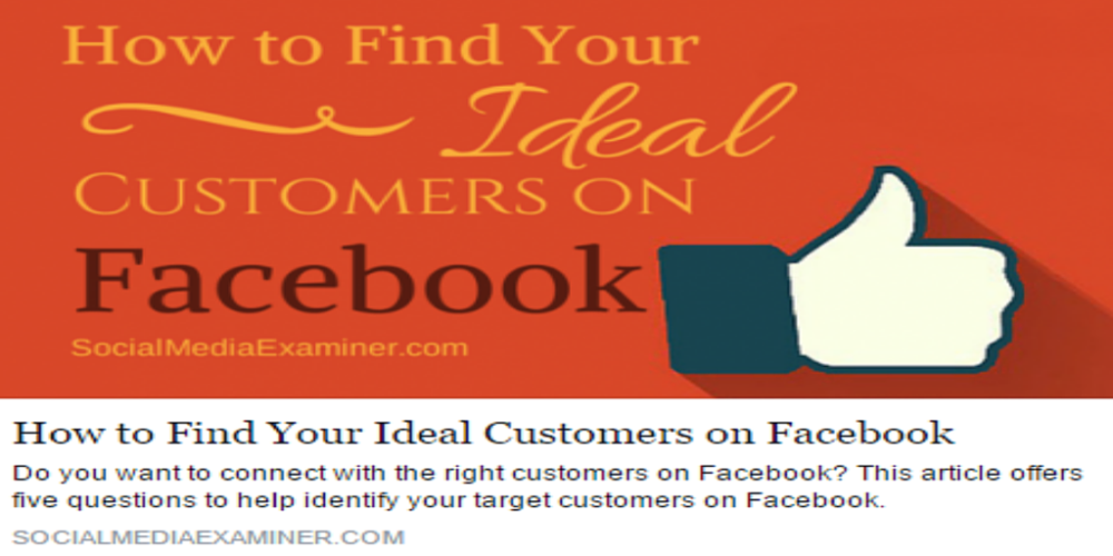 How to Find Your Ideal Customers on Facebook #FACEBOOKHACK #HACK #howtosocialmedia = goo.gl/6rAdFh