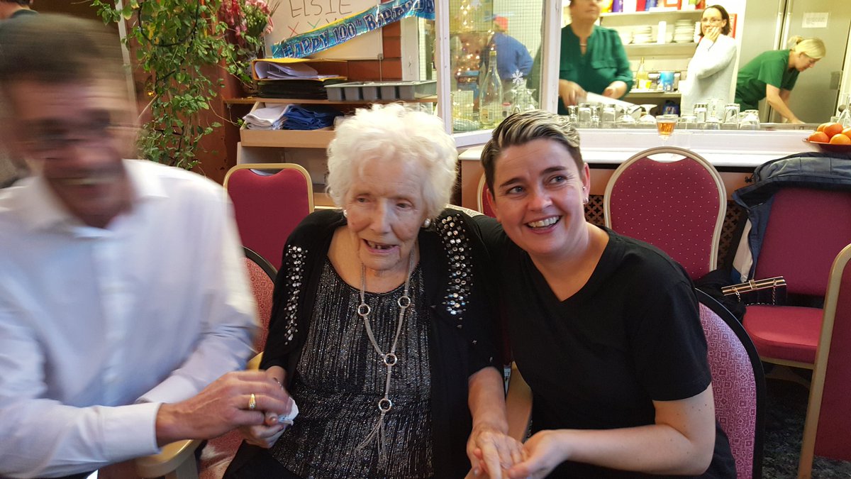 My nani 100th birthday yesterday, great day love u lots x <a href="/bobiesbird/">Irene Marie</a> <a href="/DomCarey1/">Dominic Carey</a> <a href="/Crossflats2349/">Crossflats Express</a> <a href="/StephanieHirst/">Stephanie Hirst</a>
