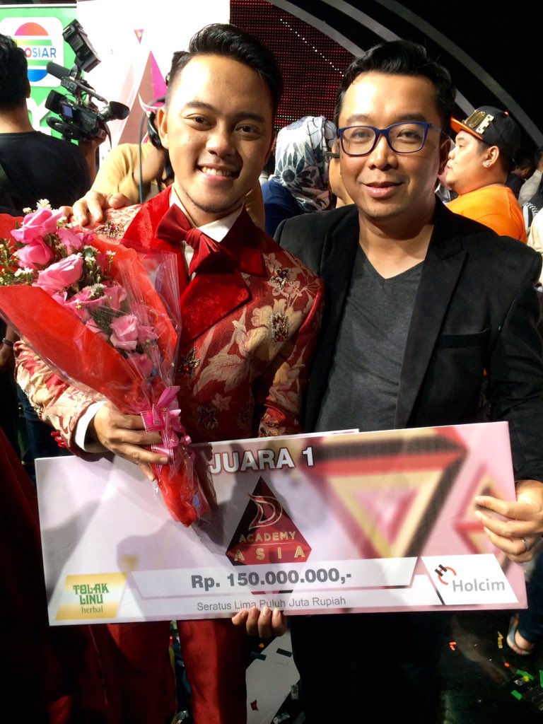 indrayr's tweet photo. Selamat @DA2_Danang atas prestasinya menjadi juara pertama #DAcademyAsia @IndosiarID https://t.co/eXTWXsswWQ