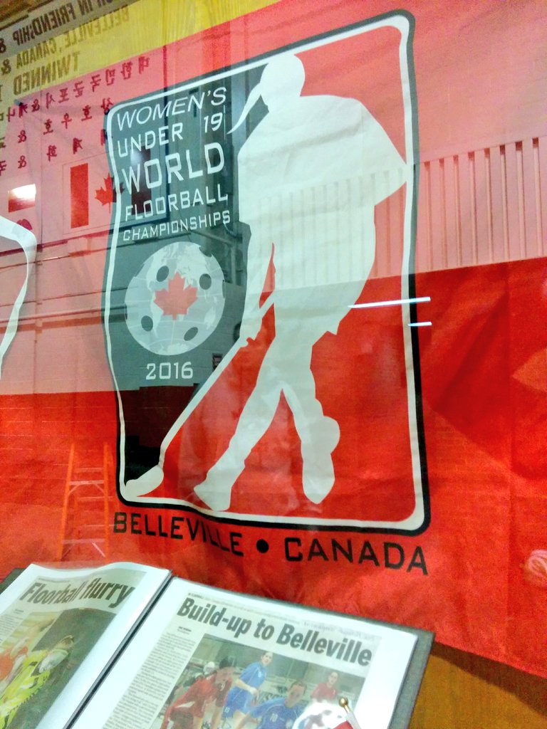 U19WFC's tweet photo. Newest addition to the @QSWC at the Yardman Arena, where Division-A #floorball games for #u19wfc in May 2016 https://t.co/Omnz61Uab9