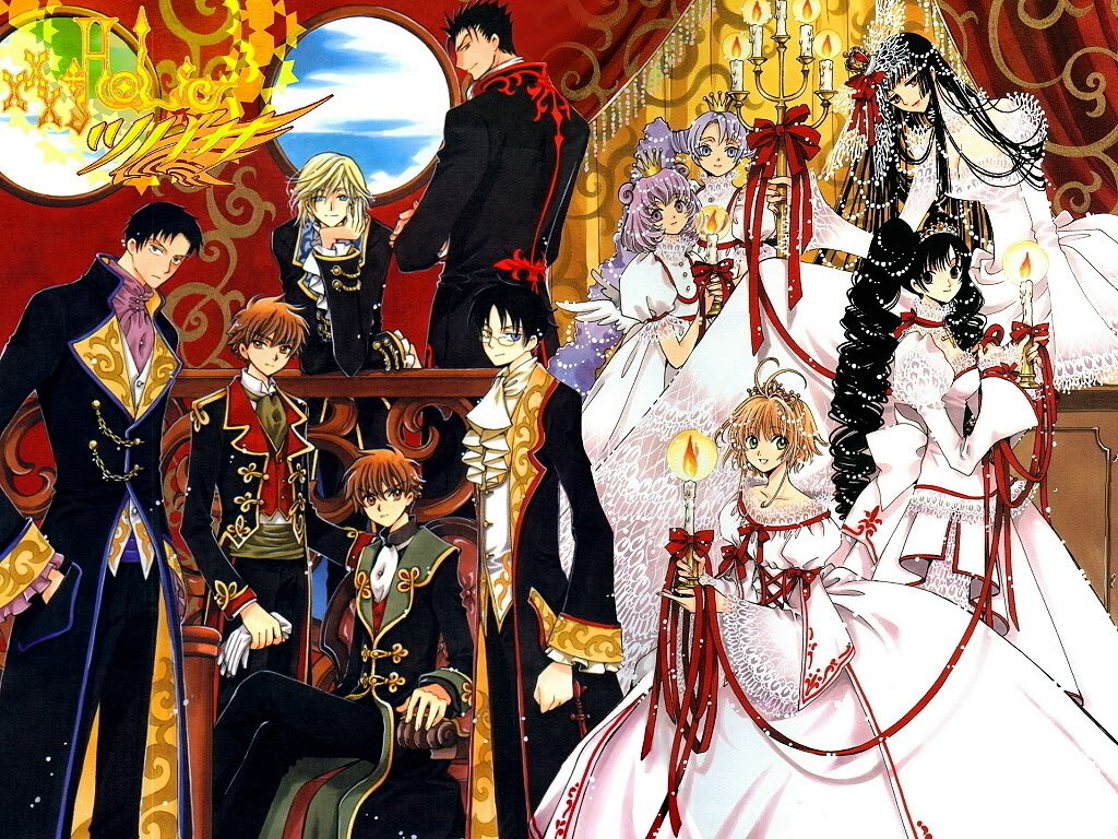 GuruGuruPonChan's tweet photo. Just a little #xxxHolic &amp; #Tsubaba artwork for you all, courtesy of #CLAMP
CLAMP is well known for doing #Crossovers https://t.co/mTToI2Y1E7