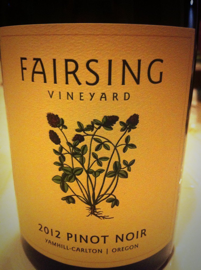 WineTom's tweet image. Macerated cherry, vanilla, soft but distinct acids. A beautiful '12 #orpinot #wine  @FairsingWines