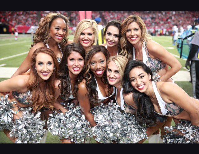 AFC_Alexandria's tweet photo. Truly grateful and blessed to be on this amazing line this season #Kristen'sKillas #123AFC #FalconsCheer https://t.co/K6GWQNudAz