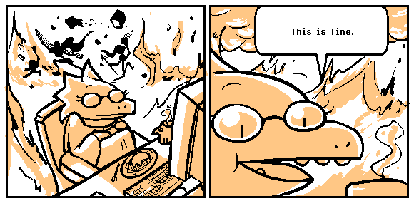 NickelTheWise's tweet photo. My current living conditions. I need a lab of my own #Undertale #DrAlphys https://t.co/pjwbF8b31K
