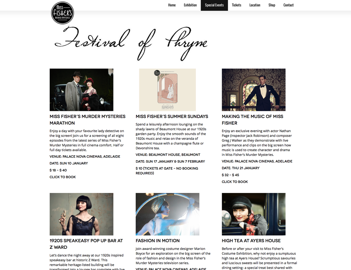 ayershousemus's tweet photo. Follow us on Facebook for all your Festival of Phryne Event info #MissFisherSA #ayershouse #festivalofphryne https://t.co/u1NHQnWm2B