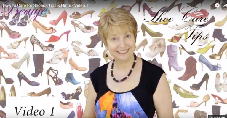 How to care for shoes-hints & tips-video 1-youtu.be/nUkWt1cuRe4 #howtocare #shoecare #hintsandtips #shoes