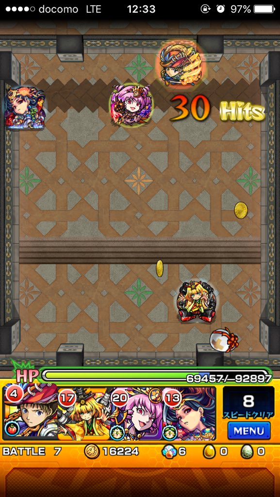 monsttoshiki's tweet photo. シンジ君いれて23階クリアした(ﾟ∀ﾟ) https://t.co/tw3vEjYSpa