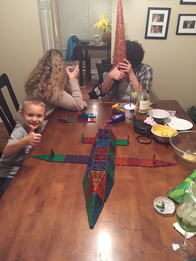 mattmwagner's tweet photo. So proud of Rylan and my jet plane we built from toy magnets. Did we get it right? @chaseuebelhor #murphyhouse https://t.co/87A8lDGfWm