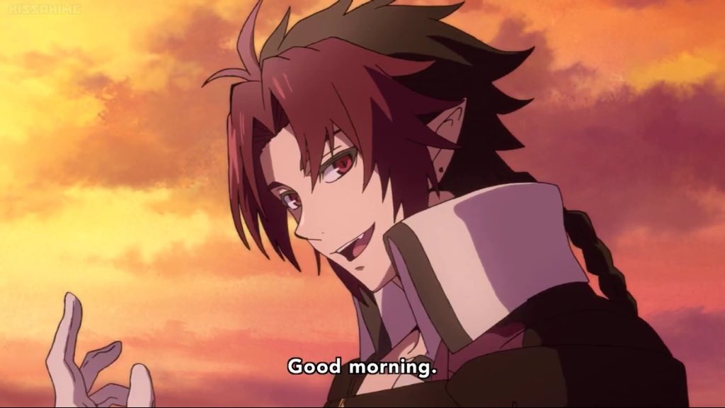 Crowley (wishing his fans a good morning)