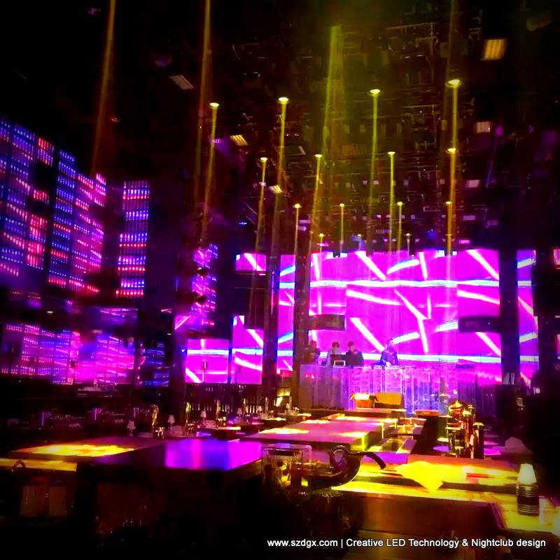 DGX_Designer's tweet image. DGX Multimedia LED display – Just BUILT FOR NIGHTCLUB @ Boomboom Room’s Harbin Nightclub..