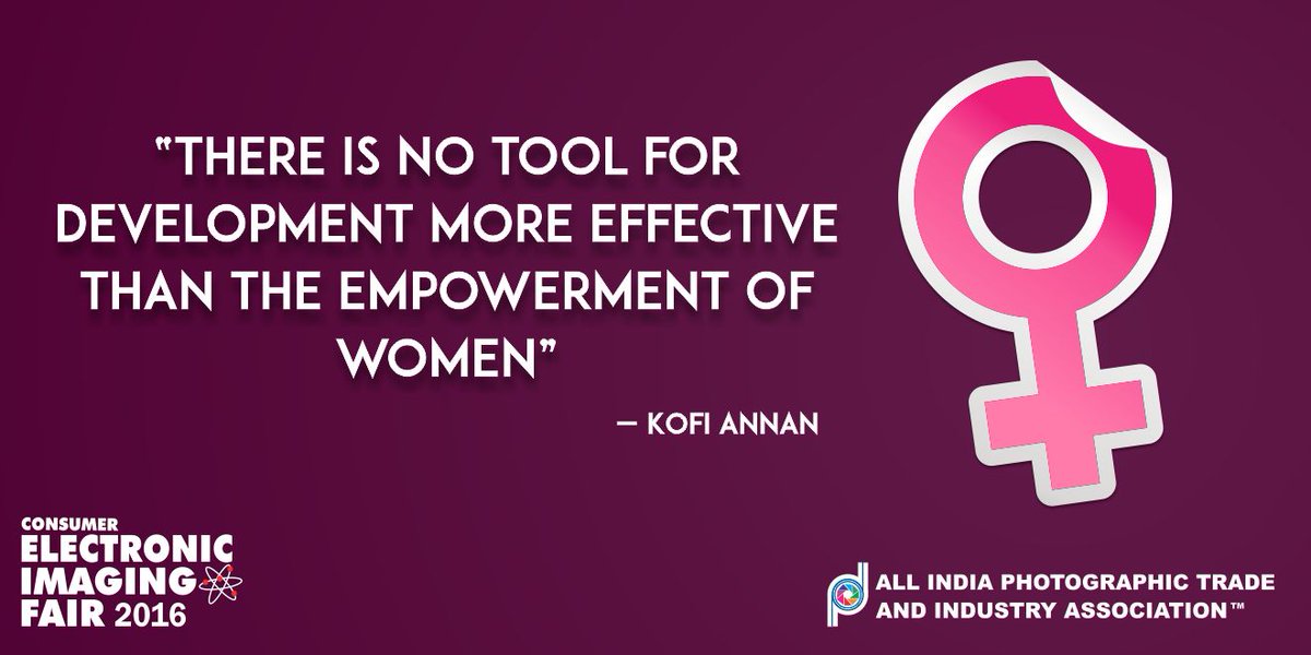 AIPTIA's tweet photo. #AIPTIA Supports #WomenEmpowerment. Join us at #CEIF2016 #Photofair
Register here: https://t.co/MfrFDLnFVo https://t.co/SMU8dC8W9C