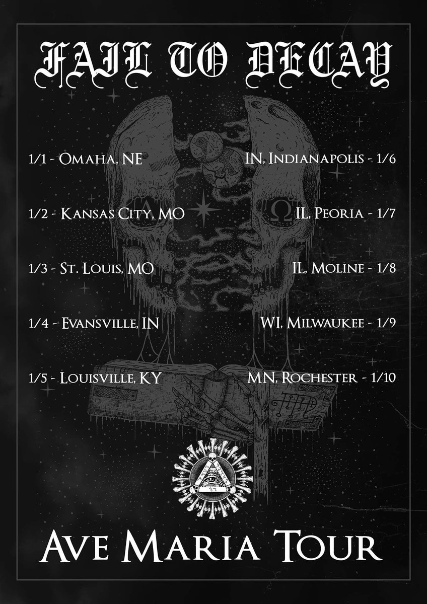 failtodecay's tweet photo. TOUR STARTS FRIDAY. https://t.co/gYhcKWgb95
