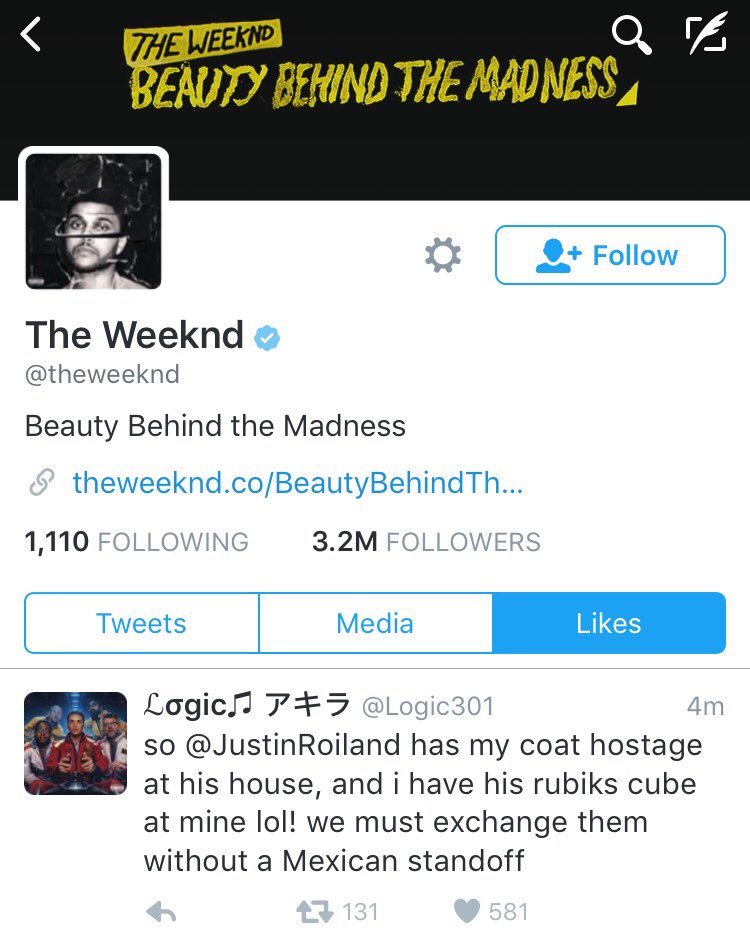 LinesofLogic's tweet photo. 👀 @theweeknd https://t.co/4LiNuydLqF