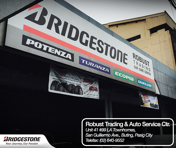 BridgestonePH's tweet photo. Have you had your tires checked this year? Head on over to Robust Trading &amp; Auto Service center! https://t.co/4YpJJElIkM