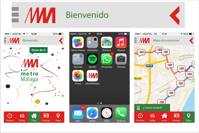 Solbyte's tweet photo. Orgullosos de haber realizado la #Apps del Metro De Málaga ¡Esperamos que os sea muy útil! https://t.co/gkLFkag09P https://t.co/WJR2c9WPrp
