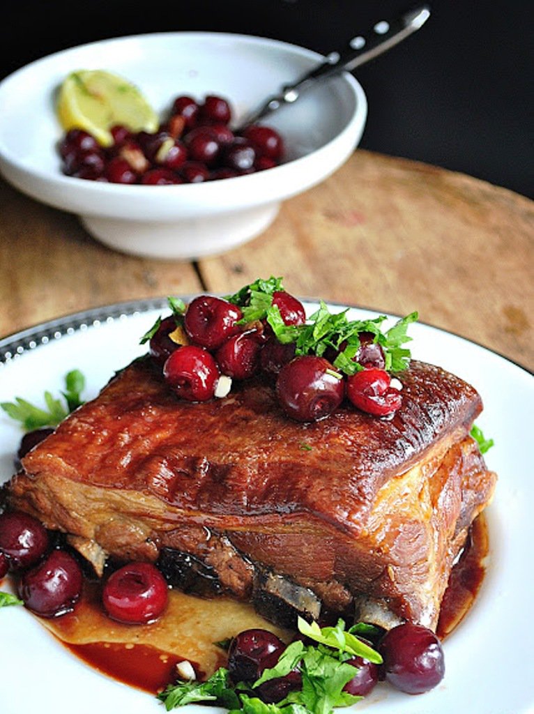 FreeRecipesR's tweet photo. Slow Cooked Pork Ribs with Balsamic Cherries https://t.co/VnGXbWAoX2 #sauce #slowrecipes #slow #cooked #pork #porkri https://t.co/wSPJLQkrLu